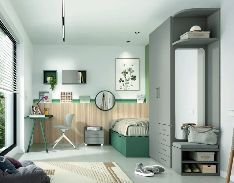 Cama compacta con arrastre de alta calidad